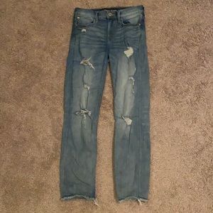 Express ripped jeans